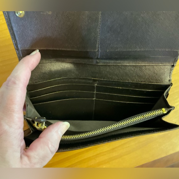 Prada Bronze Leather Wallet - Picture 10 of 14